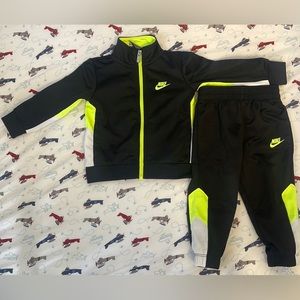 Nike toddler track suit